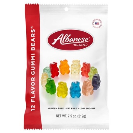 Albanese 12 Flavor Gummi Bears - 6 Servings 0