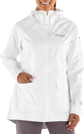 White columbia outlet rain jacket