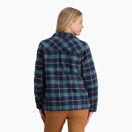 Royal Robbins Snowcap Lined Flannel Long-Sleeve Shirt Jacket - Women's 2