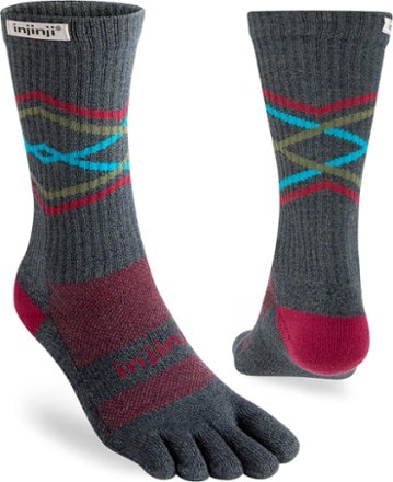 Injinji Trail Midweight Crew Socks 1