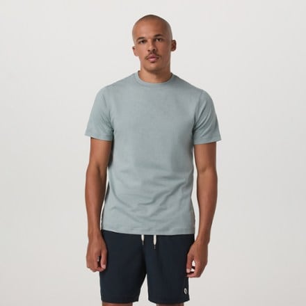 On Body Image of color Misty Blue Heather
