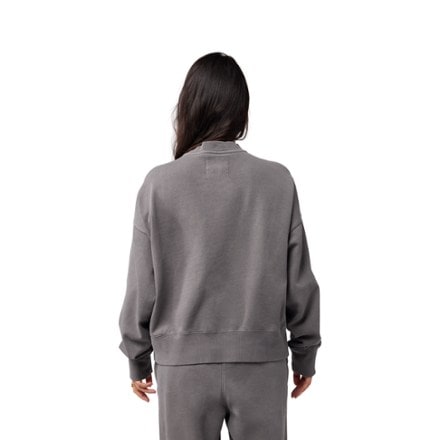 Fox Oversized Fleece Crew Sweatshirt - Women's 2