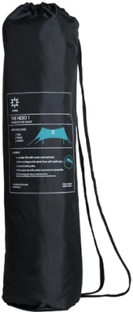 Neso 1 Sunshade Bag closed (Teal)