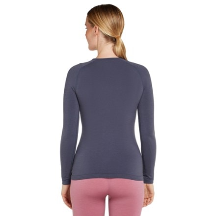 Icebreaker Merino Blend 260 ZoneKnit Seamless Long-Sleeve Crew Base Layer Top - Women's 1