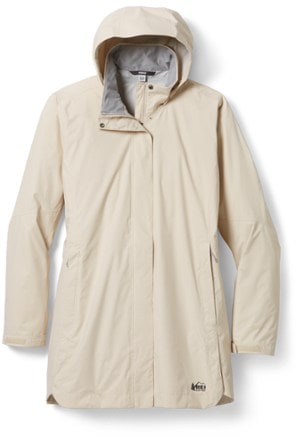 REI Co-op Rainier Long Line Rain Jacket - Women's Plus Sizes 0