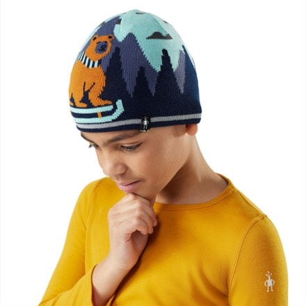 Smartwool Reversible Art Beanie - Kids' 1