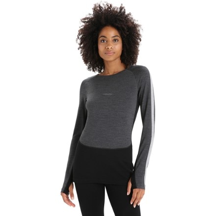 Icebreaker 260 ZoneKnit Long-Sleeve Crewe Base Layer Top - Women's 1