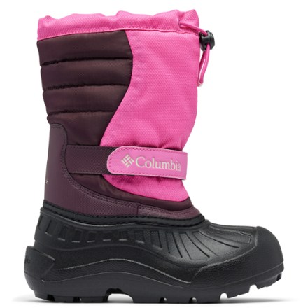 Columbia Powderbug Snowlite Boots Pink 6 Kids