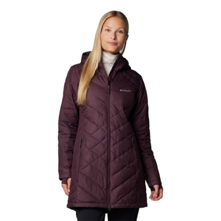 Columbia Heavenly Long Hooded Insulated Jacket - Women's 0