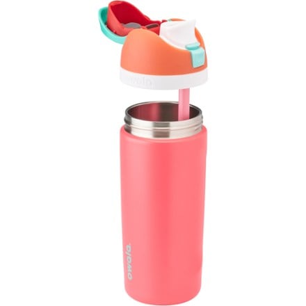 Owala FreeSip Kids' Insulated Stainless-Steel Water Bottle with Locking Push-Button Lid - 16 fl. oz. 1