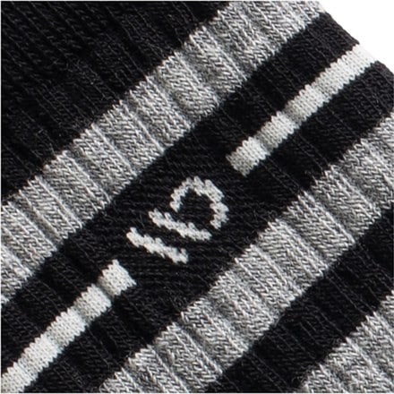 Wide Open Vintage Stripe Cushioned Crew Socks - Men's 4