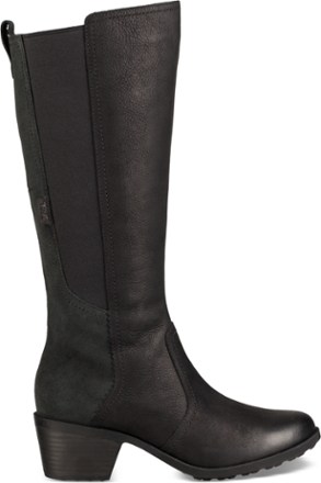 black tall boots womens