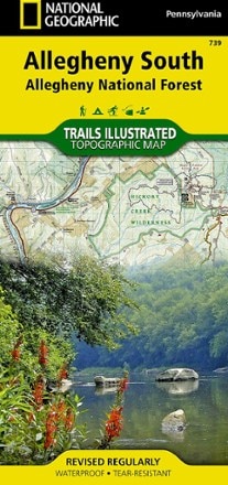 National Geographic Allegheny South: Allegheny National Forest Topographic Map 0