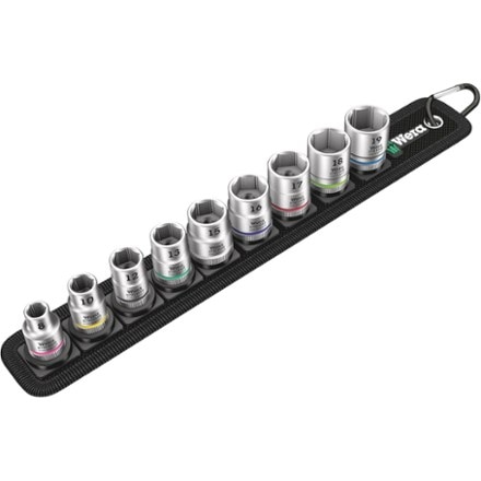 Wera Belt B 4 Zyklop Bit Socket 9-Piece Set with 3/8" Drive 0