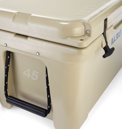 Tundra 45 Cooler [Handle, latch, and padlock holes (Tan)]