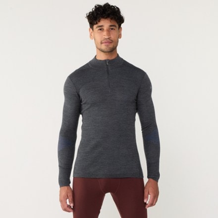 Smartwool Intraknit Thermal Merino Base Layer Quarter-Zip Top - Men's 1