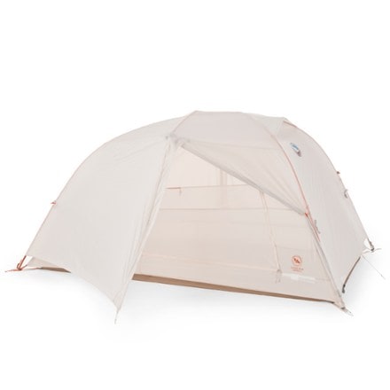 Big Agnes Copper Spur Limited 2 Tent with Footprint 3/4 front view with rainfly