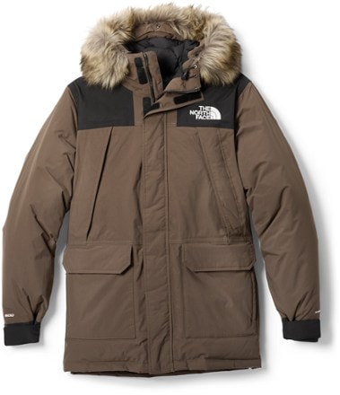 North face men's parka jacket hotsell