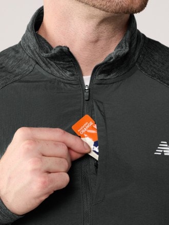 New Balance Athletics Heat Grid Half-Zip Top - Men's 4