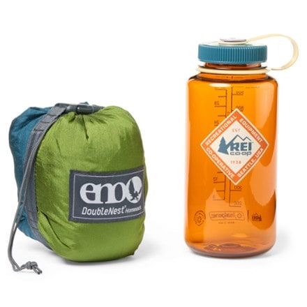 ENO DoubleNest Hammock 32 fl oz. water bottle not included