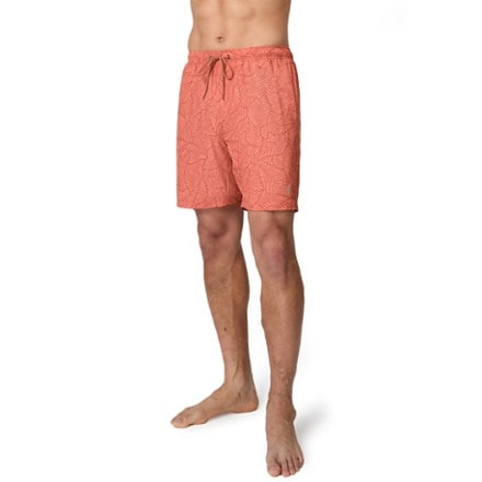 Free Country Full Elastic Swim Shorts - Men's 0