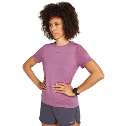 Icebreaker Merino 125 ZoneKnit Energy Wind T-Shirt - Women's 0