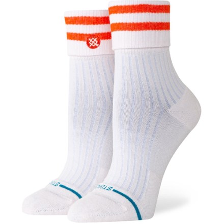 Stance Roll Cuff Quarter Socks - Women's 0