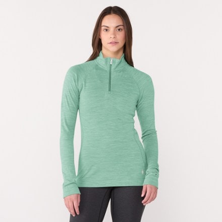 Smartwool Classic Thermal Merino Quarter-Zip Base Layer Top - Women's 1