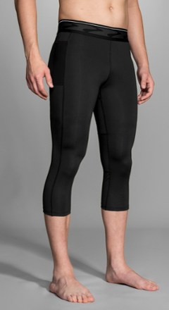 brooks running tights mens