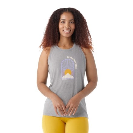 Smartwool Morning View Graphic Tank Top - Women's 0