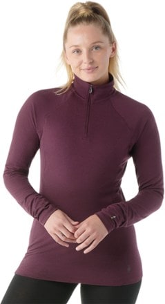 Smartwool Classic All-Season Merino Quarter-Zip Base Layer Top - Women's 0