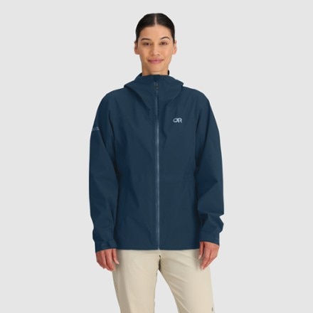 Outdoor Research Stratoburst Stretch Rain Jacket - Women's 1