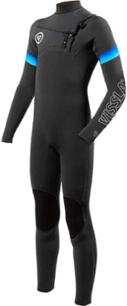 VISSLA 7 Seas 3-2 Full Chest-Zip Wetsuit - Boys' 0