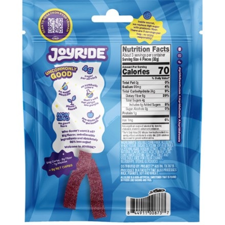 JOYRIDE Low Sugar Sour Strips 1