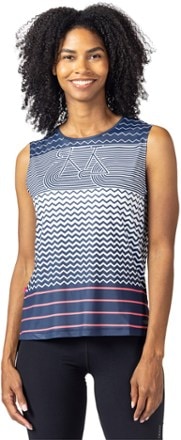 Terry Soleil Split Cycling Tank Top - Women's 1