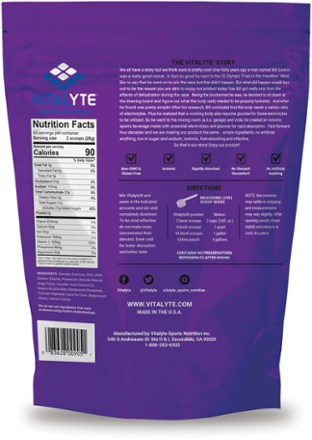 Vitalyte Electrolyte Replacement Drink Mix - 40 Servings 1