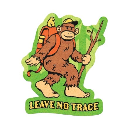 Apply Stickers Leave No Trace Sticker 0