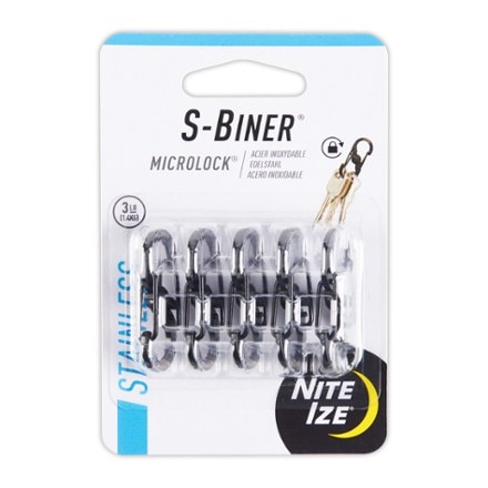 Nite Ize S-Biner MicroLock - Package of 5 0