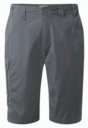 craghoppers kiwi long shorts black pepper