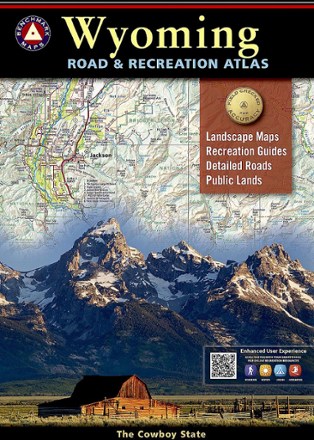 Benchmark Maps Wyoming Road & Recreation Atlas - 4th Edition 0