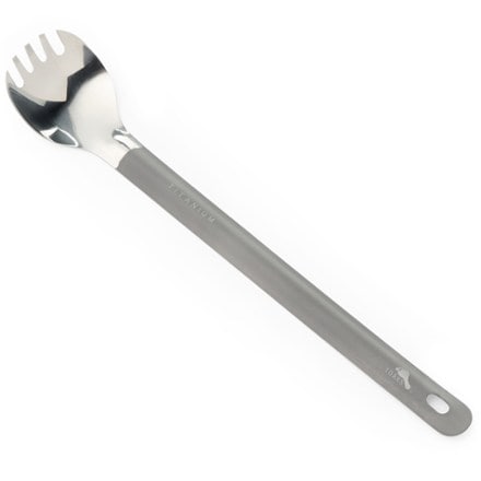 TOAKS Titanium Long Handle Spork with Polished Bowl 0