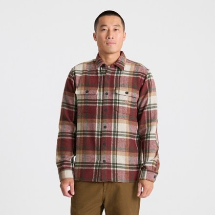 Roark Nordsman Wool Flannel Shirt - Men's 0