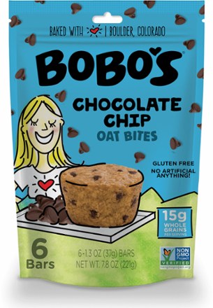 Bobo's Oat Bars Chocolate Chip Oat Bites Bag 