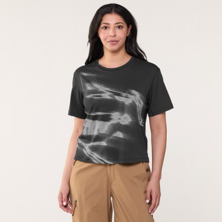 Arc'teryx Sunna Speed Bird Crop Shirt - Women's 1