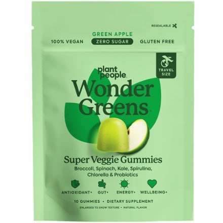 Plant People WonderGreens Veggie Gummies - 5 Servings 0