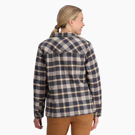 Royal Robbins Snowcap Lined Flannel Long-Sleeve Shirt Jacket - Women's 2