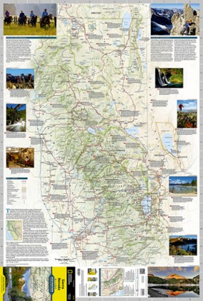 National Geographic Sierra Nevada Destination Map | REI Co-op