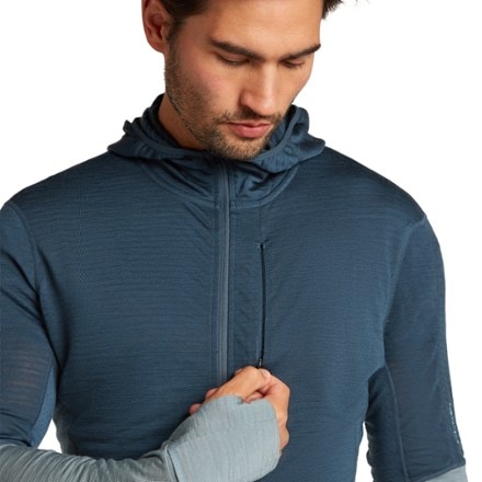 Icebreaker Merino Blend 200 Realfleece Descender Long-Sleeve Half-Zip - Men's 6