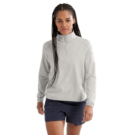 Arc'teryx Kyanite Lightweight Zip-Neck Pullover - Women's 1