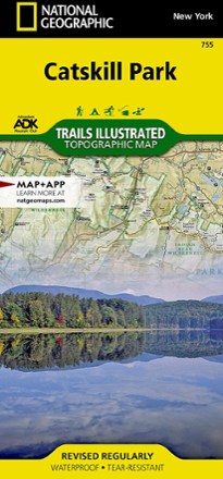 National Geographic Catskill Park Trail Map 0